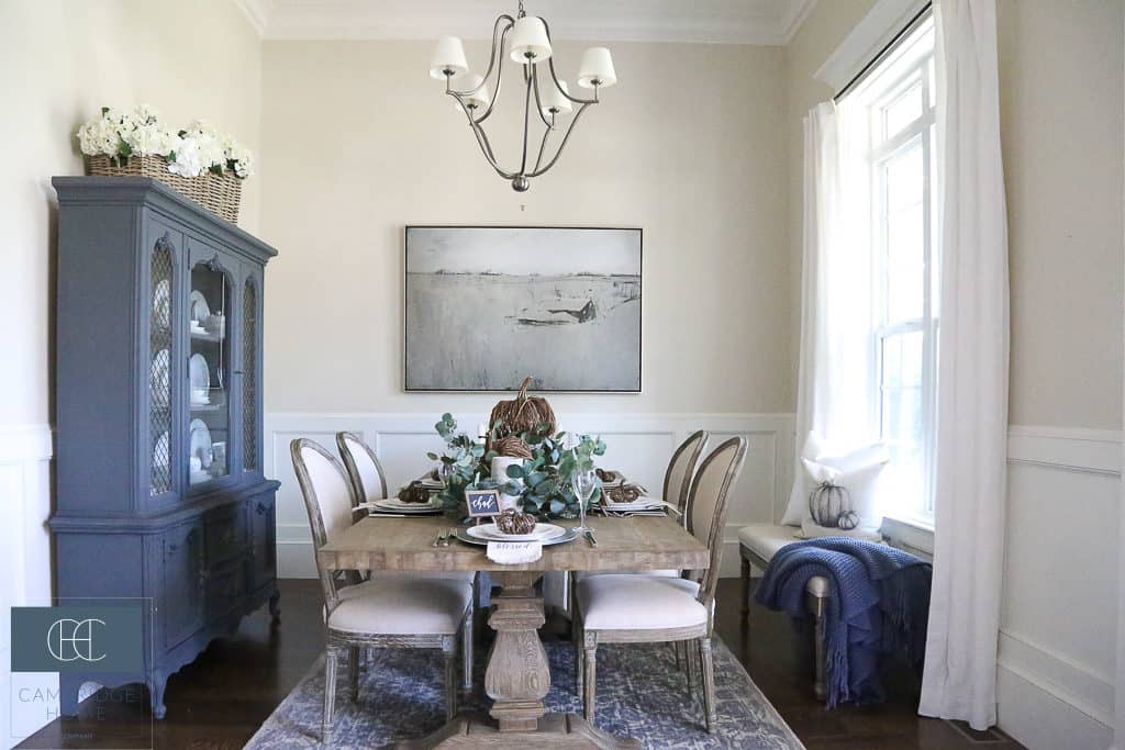 Beautiful Fall Tablescape